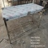میز استیل 190 سانت رستوزانی