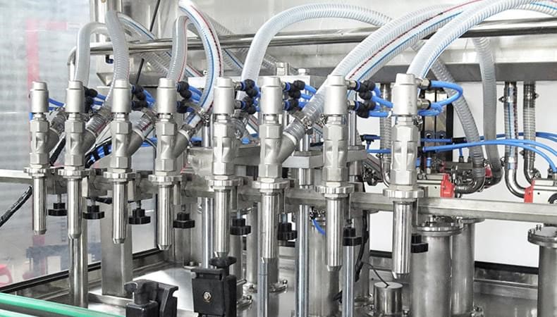 انواع دستگاه پرکن مایعات شوینده رقیق