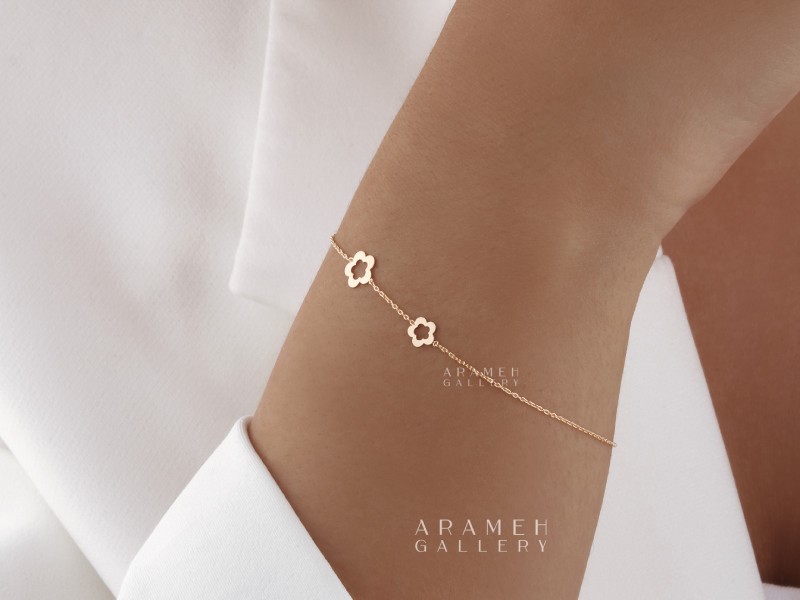 دستبند طلا زنانه ظریف