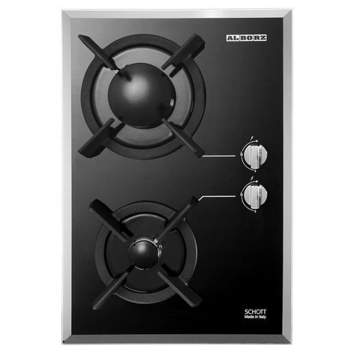 اجاق گاز 2 شعله شیشه‌ای مدل G-2302