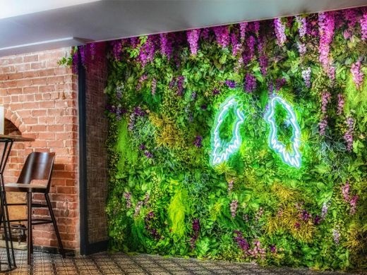 اجرای دیوار سبز مصنوعی | آروین دیزاین