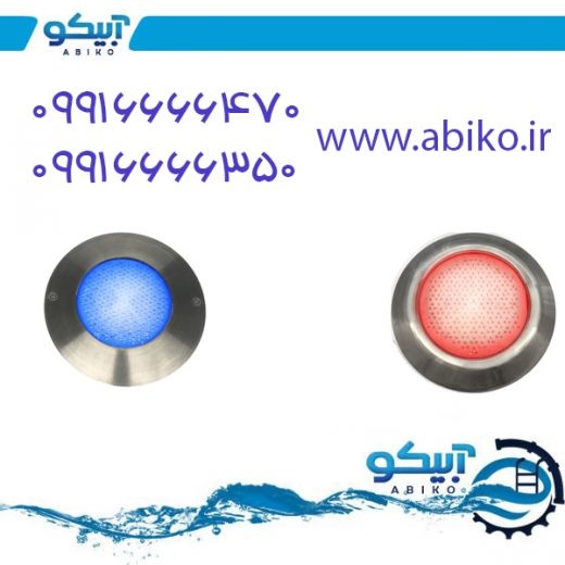 چراغ استخر با طراحی عالی در رشت