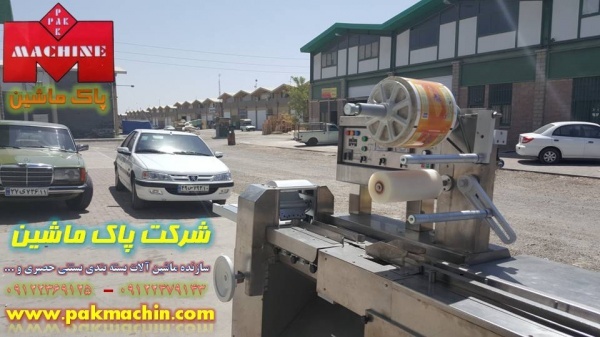 دستگاه بسته بندی بستنی حصیری 2برشه