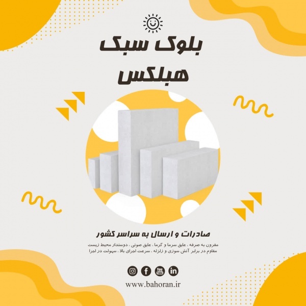 هبلکس - بلوک aac - بلوک سیپورکس